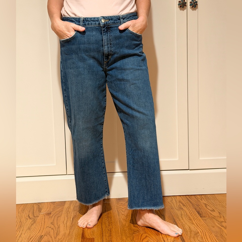 The Wyatt high rise retro crop Joe’s Jeans, 33 waist
